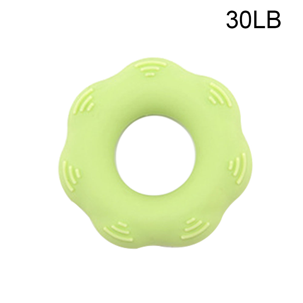 Hand Massage Grip Finger Strength Exercise Training Rehabilitation Silicone Ring
