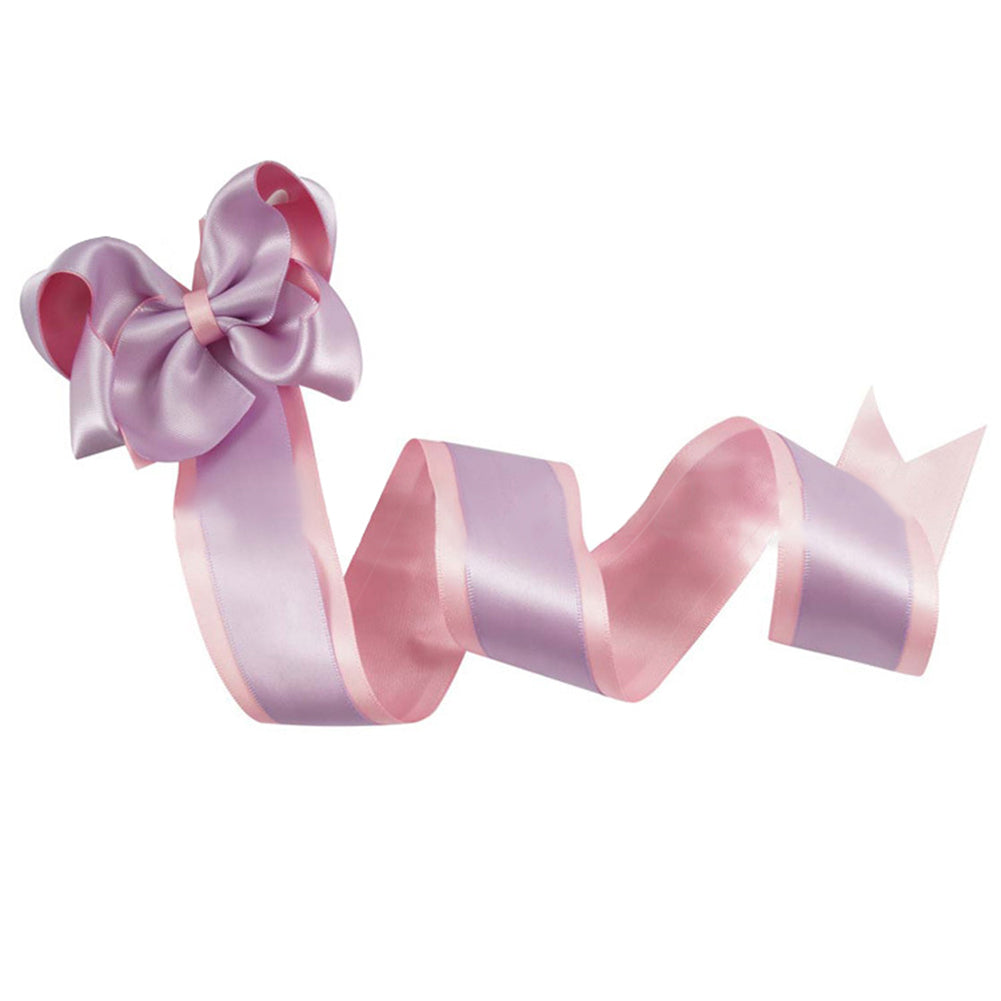 Double Layers Kids Girls Ribbon Bowkont Hairpin Hair Clip Party Pageant Headwear