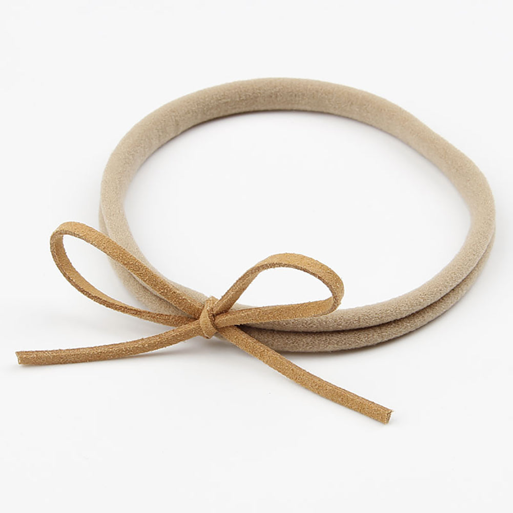 4Pcs/Set Cute Lace Bowknot Infant Baby Elastic Hairband Headband Hair Accessory