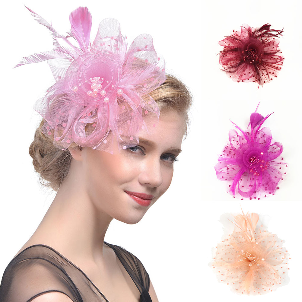 Fashion Bead Women Bride Hair Hoop Clip Wedding Party Dance Headwear Decor