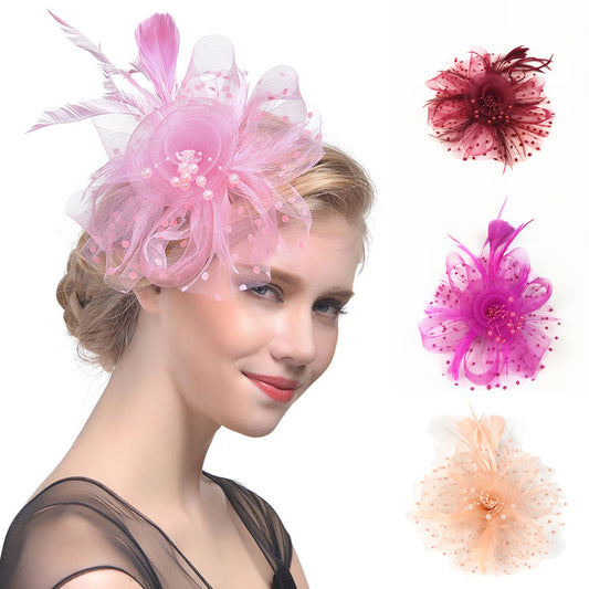 Fashion Bead Women Bride Hair Hoop Clip Wedding Party Dance Headwear Decor