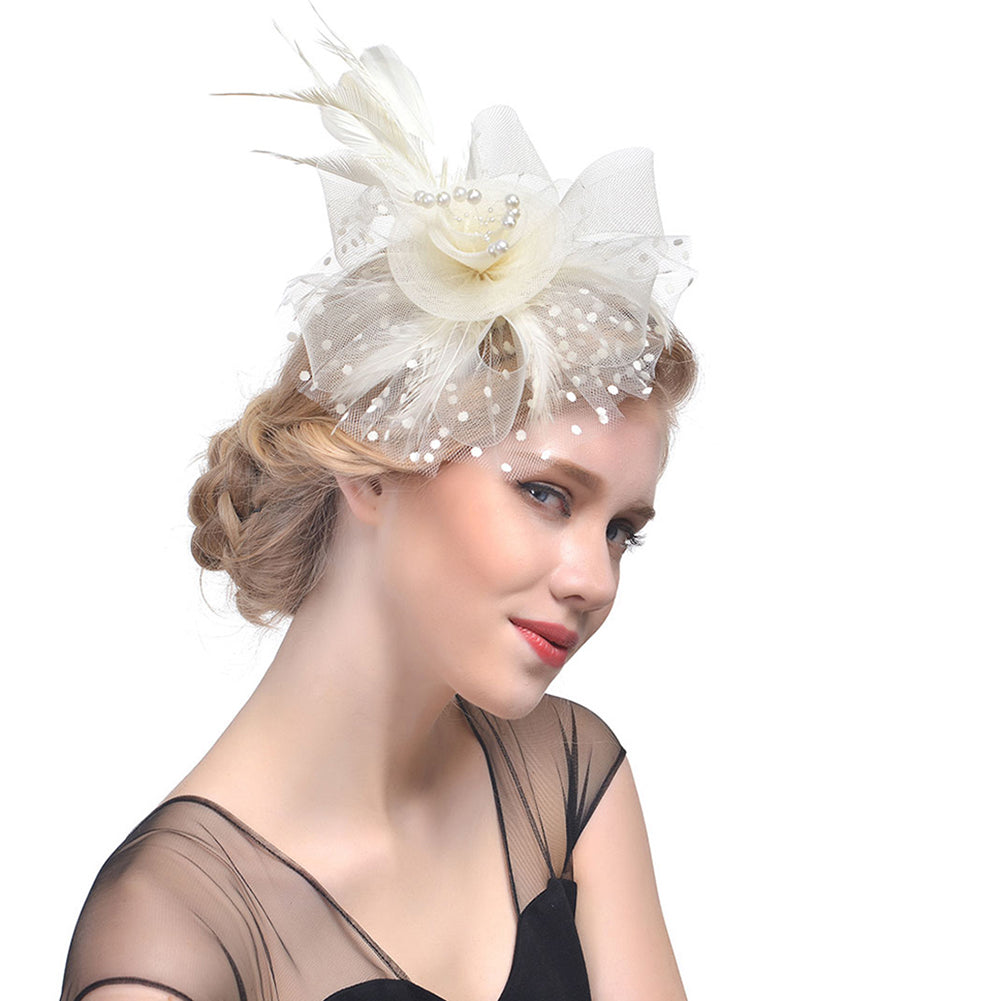 Fashion Bead Women Bride Hair Hoop Clip Wedding Party Dance Headwear Decor