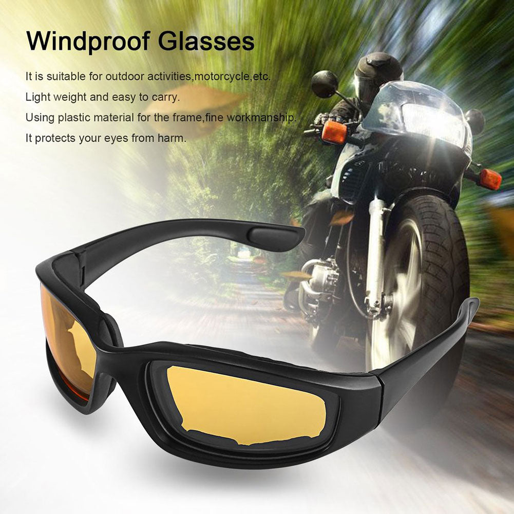 Motorcycle Glasses Outdoor Sports Anti-UV Windproof Dustproof Eyeglasses Goggles