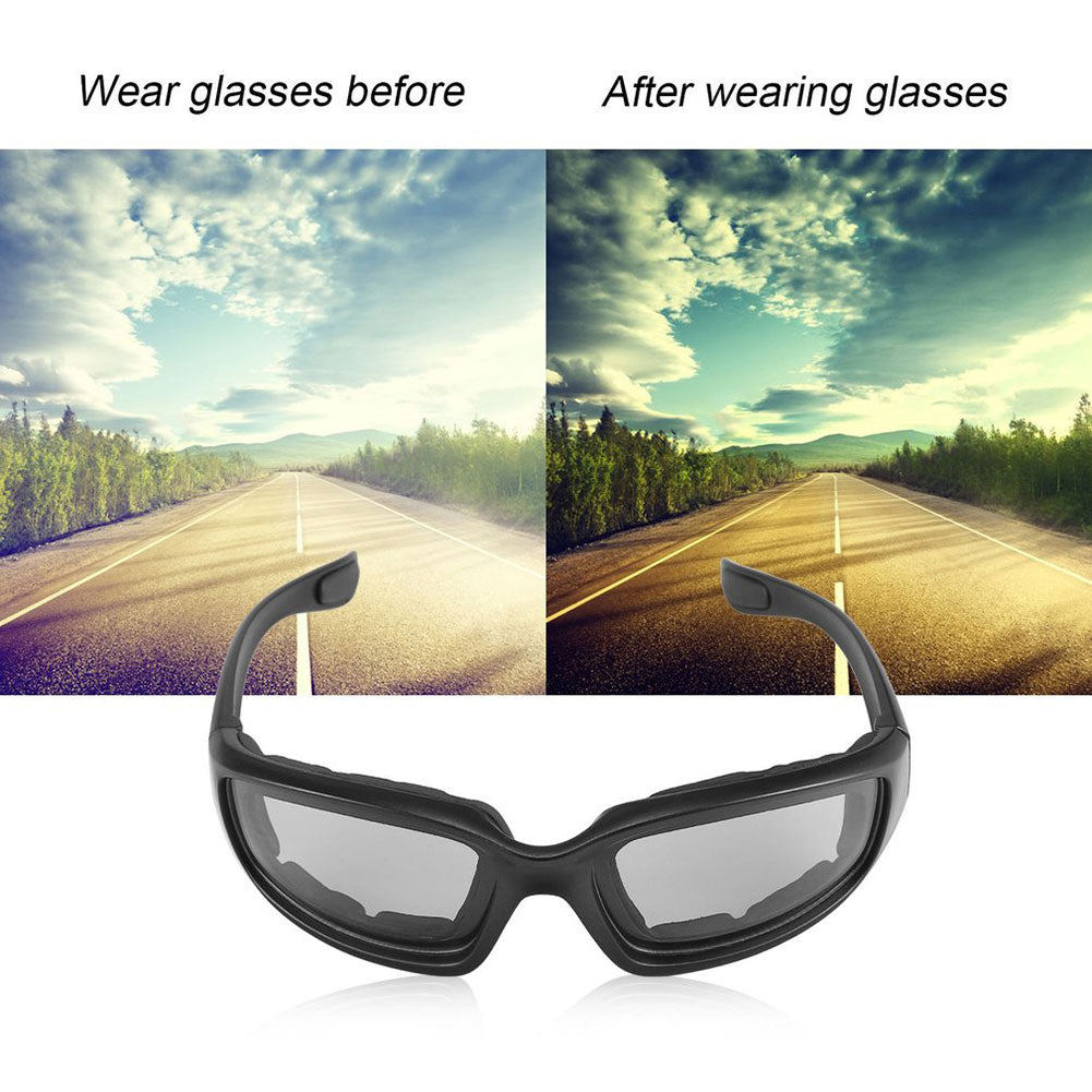 Motorcycle Glasses Outdoor Sports Anti-UV Windproof Dustproof Eyeglasses Goggles
