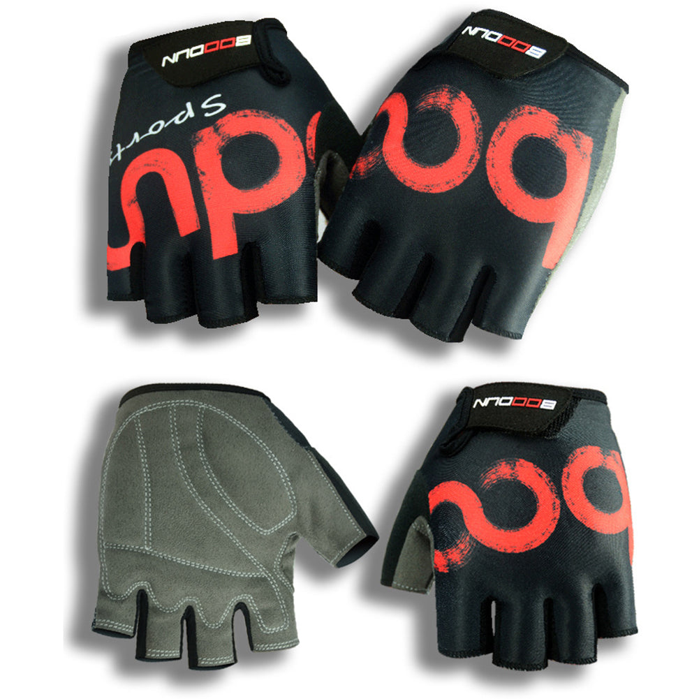 Outdoor Half Finger Breathable Anti-slip Sport Bicycle Cycling Unisex Gloves
