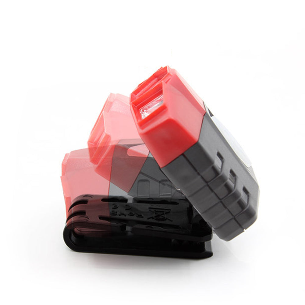 Outdoor Cap Lamp Rechargeable USB COB Sensor Headlamp Fishing Clip-On Hat Light