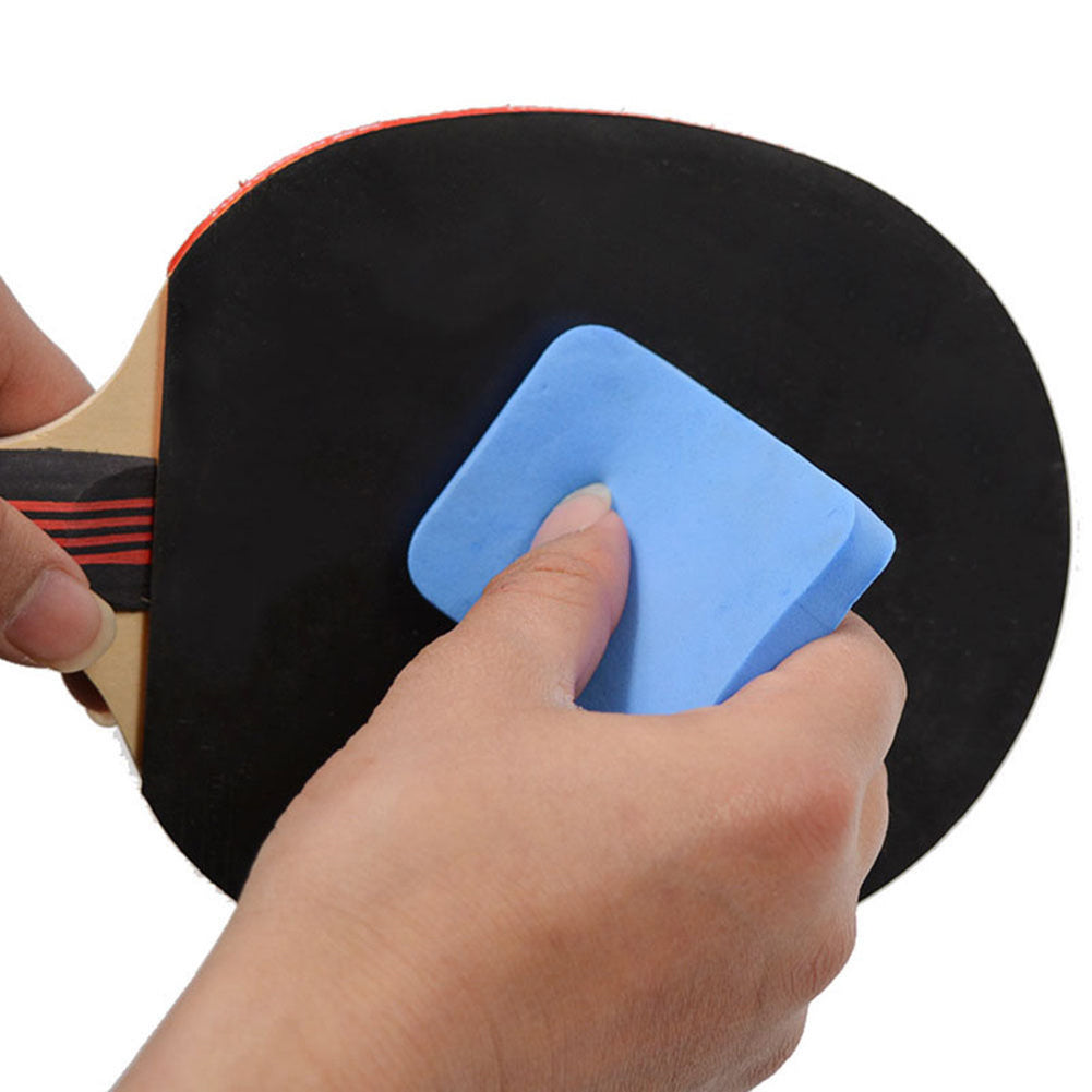 Durable Soft Table Tennis Bats Cover Care Wash Sponge Pad Cleaning Accessory
