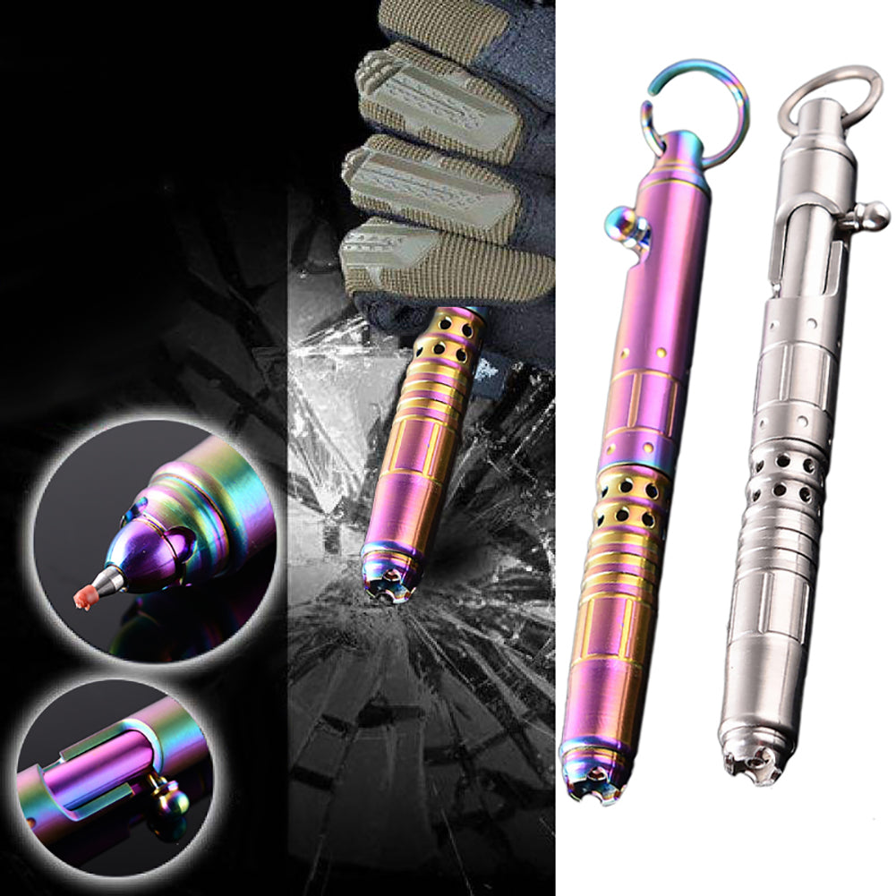 Durable Titanium Alloy Self Defense Tactical Pen Outdoors EDC Security Guard
