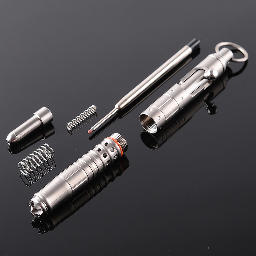 Durable Titanium Alloy Self Defense Tactical Pen Outdoors EDC Security Guard