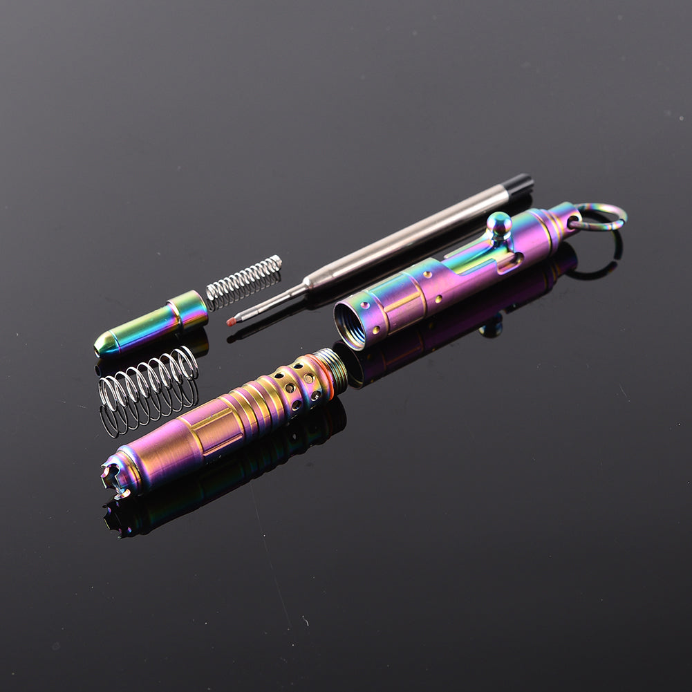 Durable Titanium Alloy Self Defense Tactical Pen Outdoors EDC Security Guard