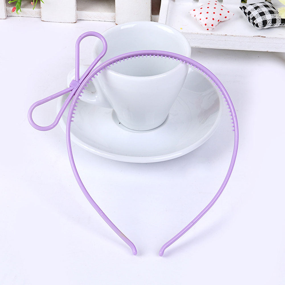 Kids Children Cute Bowknot Fashion Wide Hairband Headband Hair Accessories