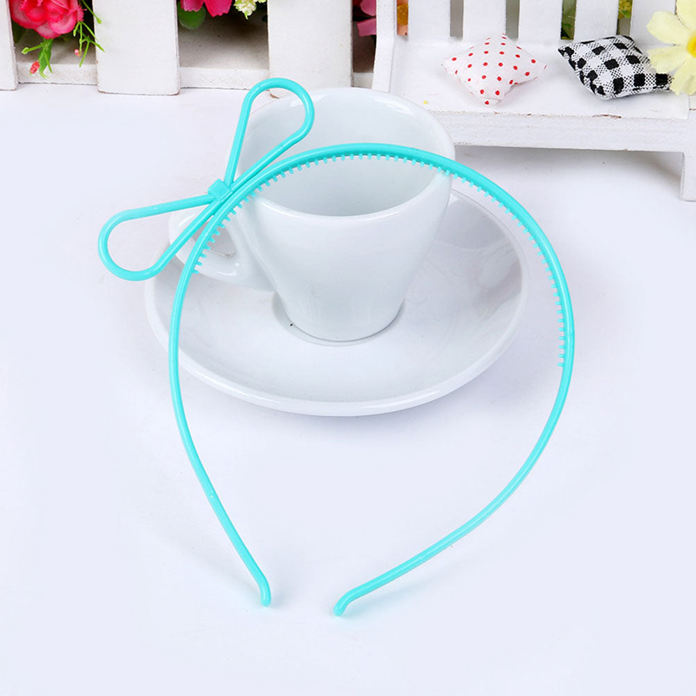 Kids Children Cute Bowknot Fashion Wide Hairband Headband Hair Accessories
