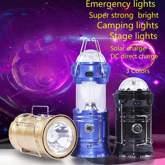 Super Bright Outdoor Portable LED Camping Lantern Stage Lighting Lamp Light