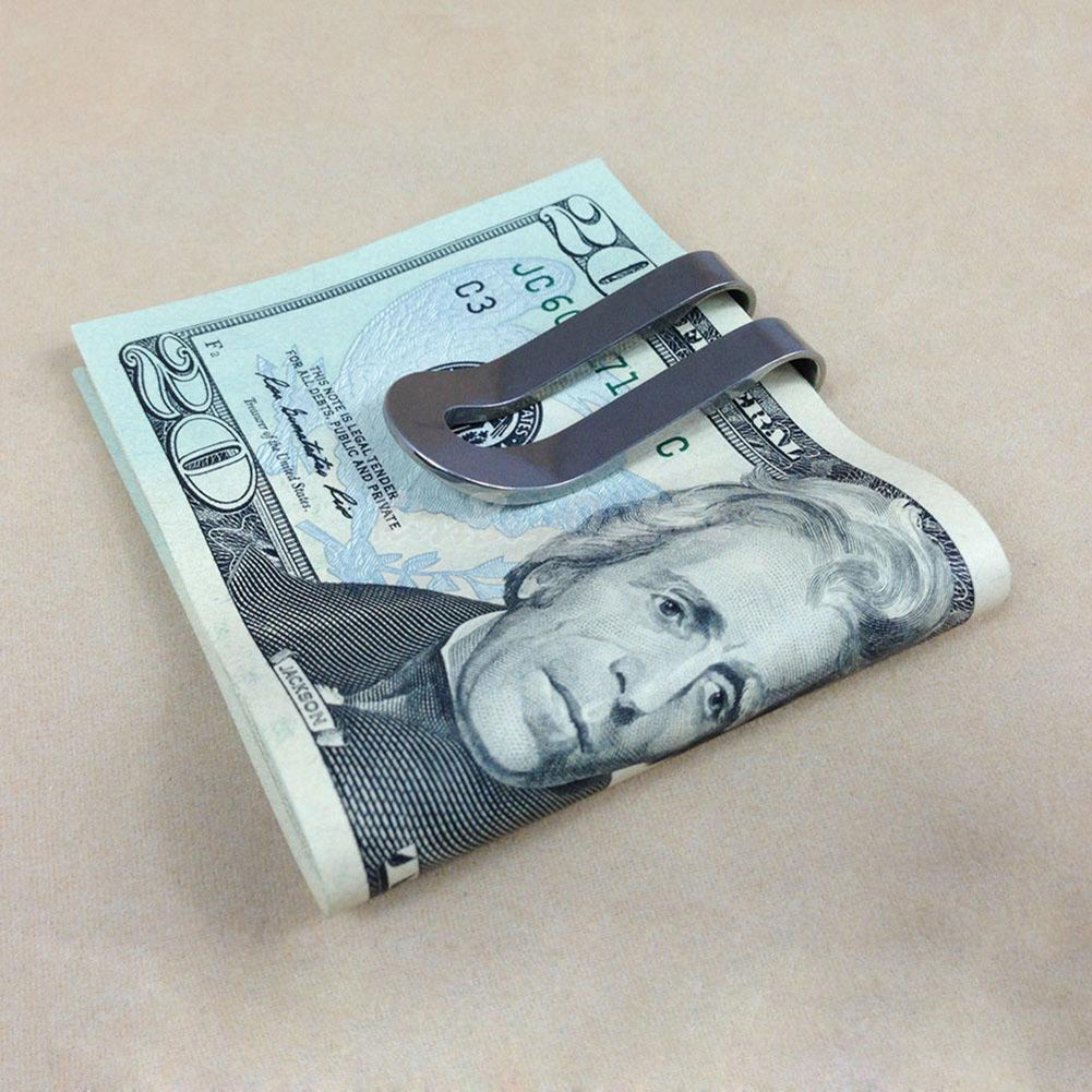 Multi-Function Stainless Steel Money Clip Belt Hanger Bottle Opener EDC Tool