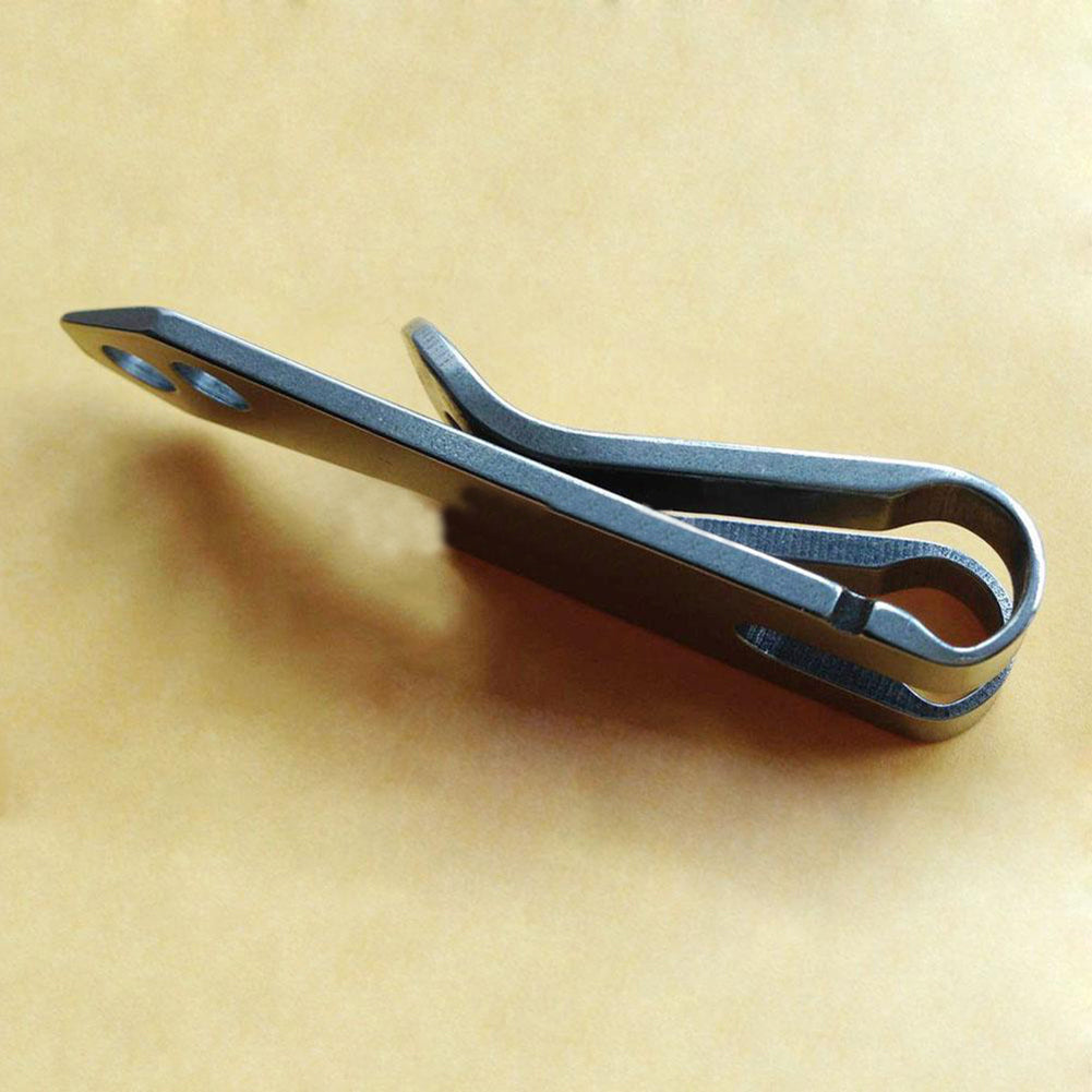 Multi-Function Stainless Steel Money Clip Belt Hanger Bottle Opener EDC Tool