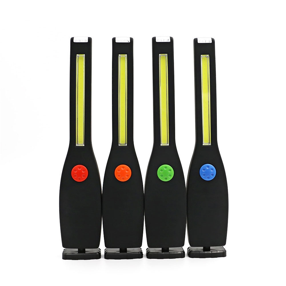 COB LED Light Torch Magnetic Handheld Work Home Garage Car Emergency Flashlight