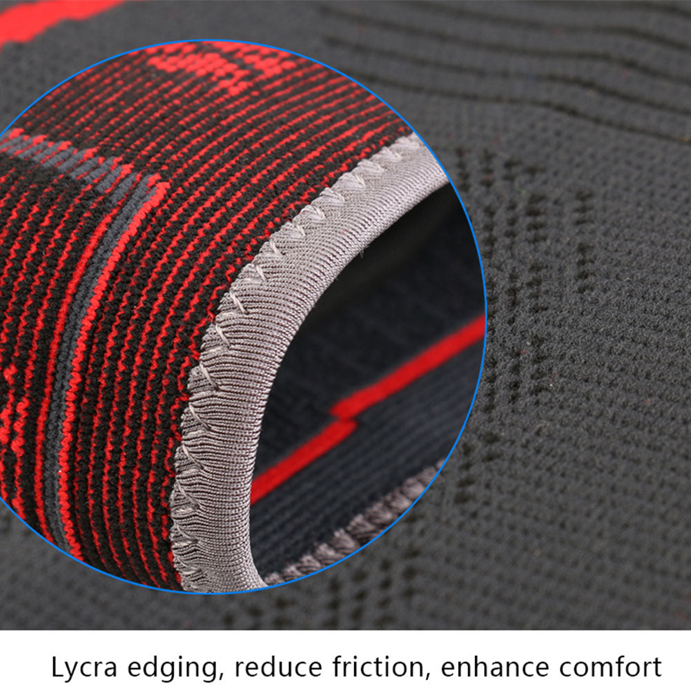 Outdoor Sport Knee Support Pad High Compression Silicone Anti-slip Sleeve Brace