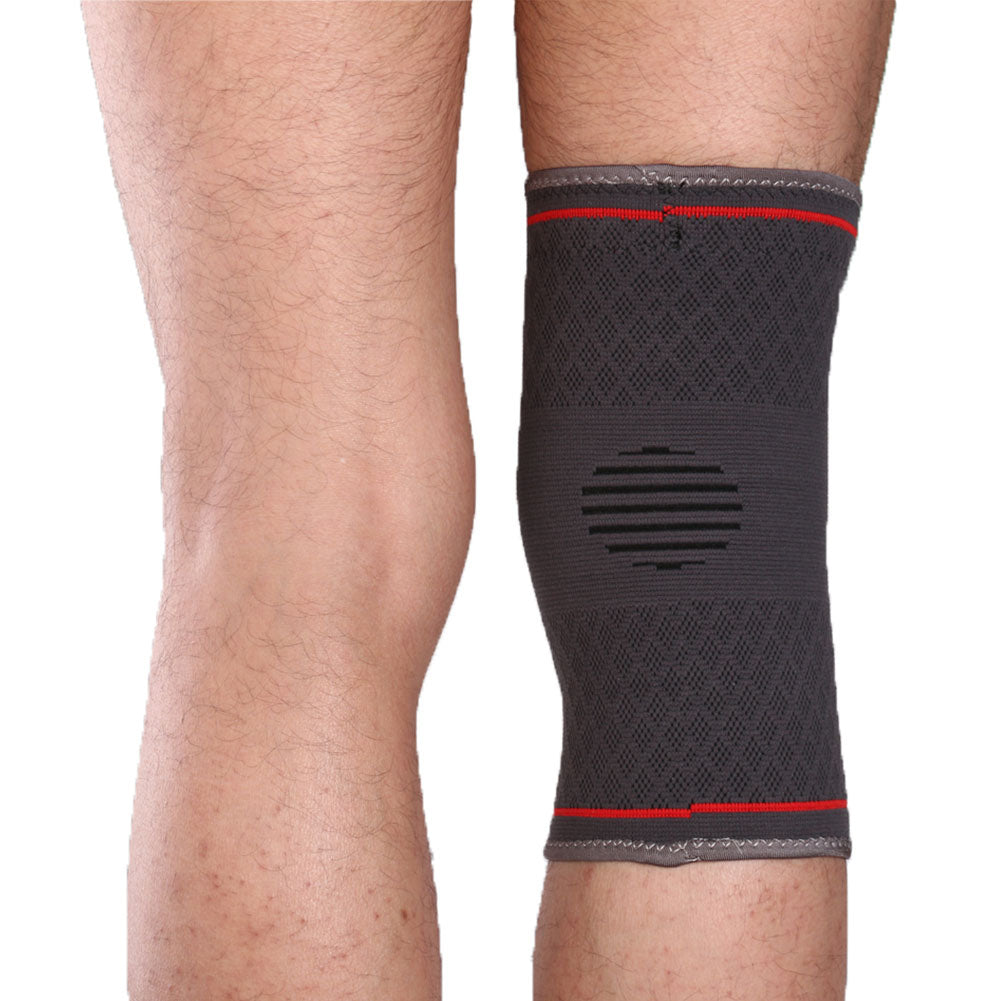Outdoor Sport Knee Support Pad High Compression Silicone Anti-slip Sleeve Brace
