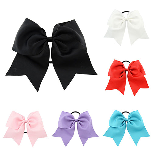 Sweet Baby Kids Girls Ponytail Holder Hair Tie Bowknot Decor Elastic Band Headband