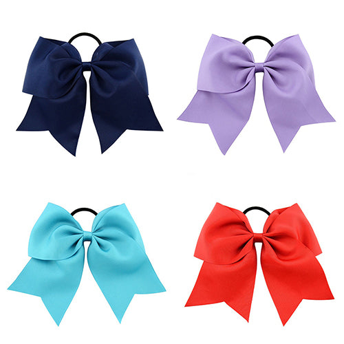 Sweet Baby Kids Girls Ponytail Holder Hair Tie Bowknot Decor Elastic Band Headband