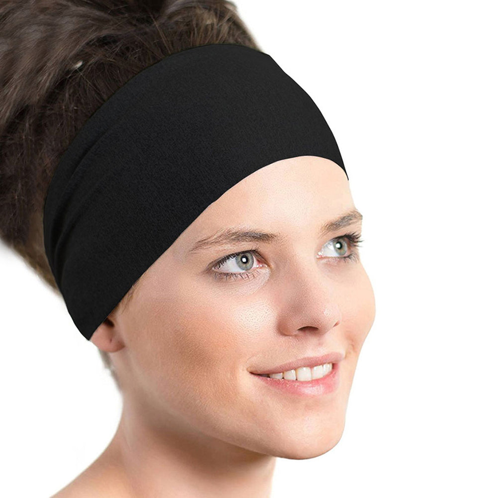Men Women Sweat Absorbent Breathable Gym Yoga Hair Band Sports Headband