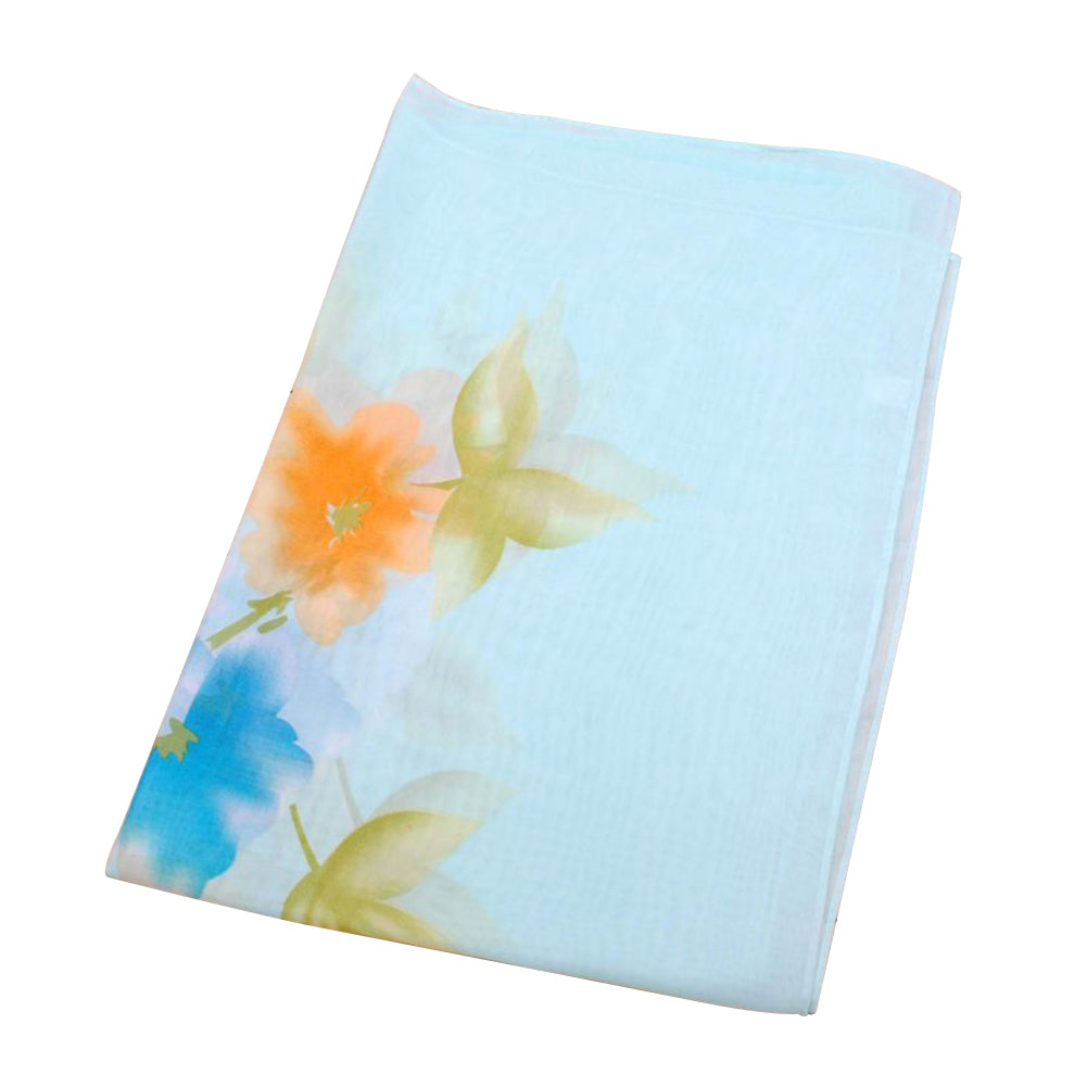 Peony Flower Women Fashion Long Cover Chiffon Wrap Autumn Scarf Xmas Gift