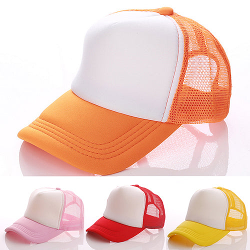 Unisex Attractive Baseball Cap Trucker Mesh Blank Visor Adjustable Sun Hat