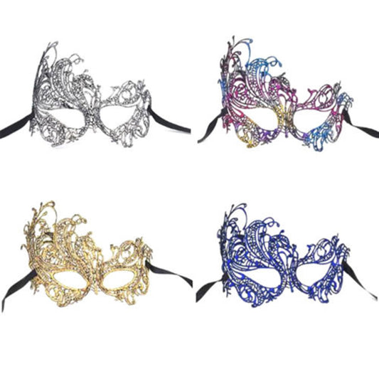 Women Lace Eye Face Mask Masquerade Party Prom Stage Halloween Costume Prop