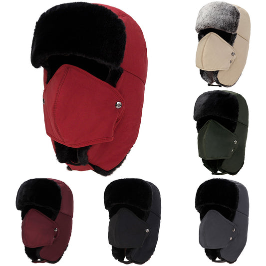 Winter Unisex Balaclava Beanie Cap Face Mask Neck Warmer Windproof Earflap Hat
