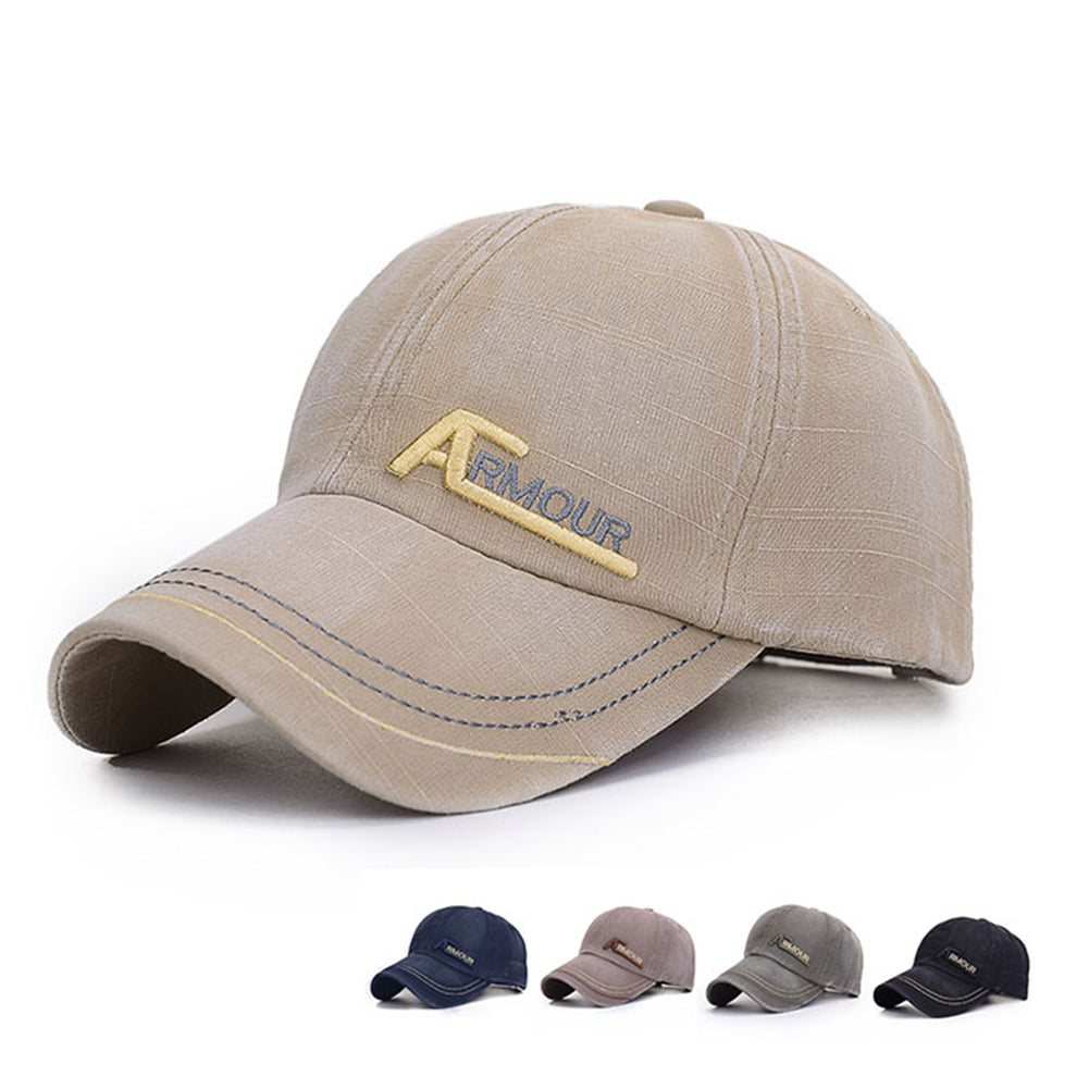 Casual Men Women Baseball Cap Adjustable Snapback Sports Armour Letter Visor Hat