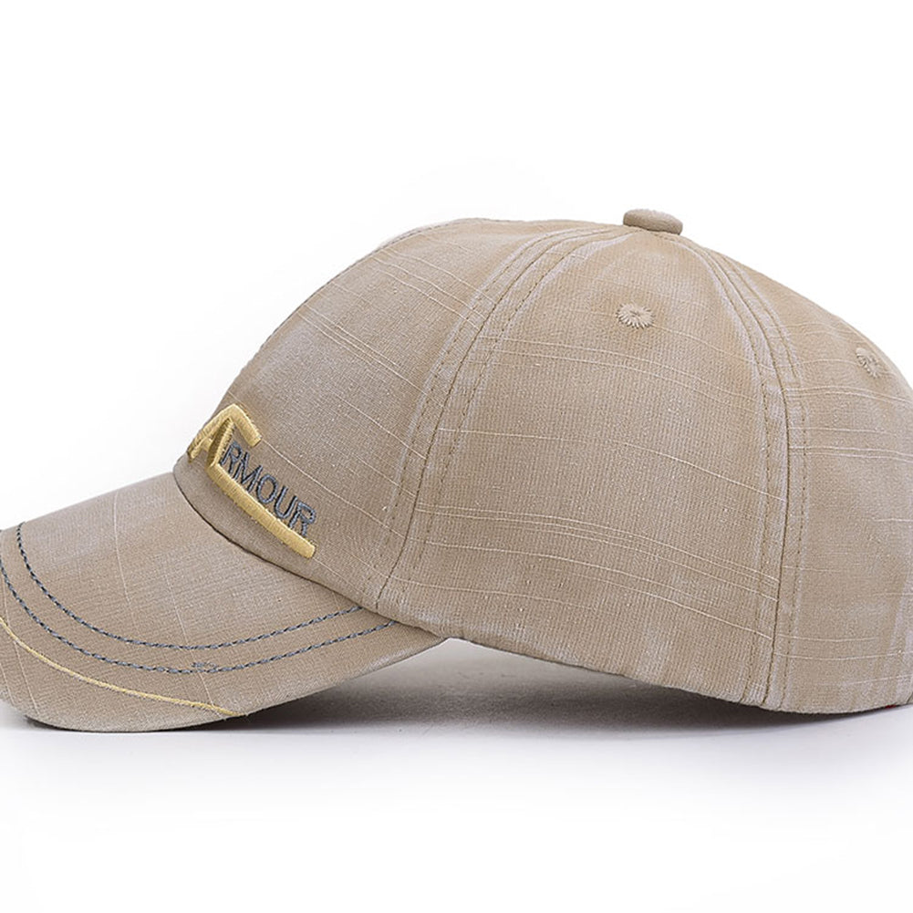 Casual Men Women Baseball Cap Adjustable Snapback Sports Armour Letter Visor Hat