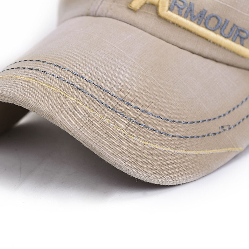 Casual Men Women Baseball Cap Adjustable Snapback Sports Armour Letter Visor Hat