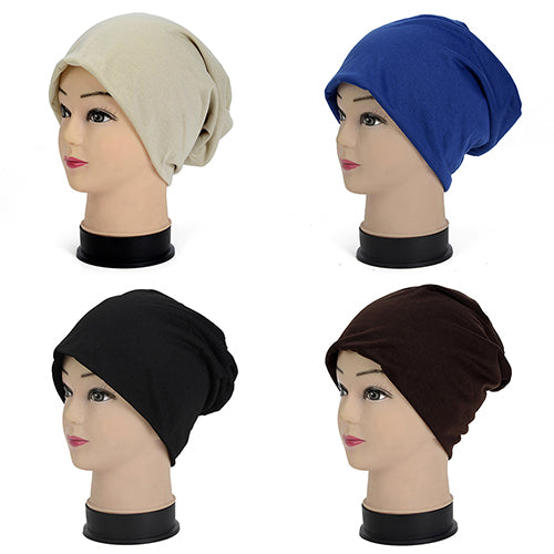 Women Men Fashion Candy Color Cap Hip-Hop Winter Warm Crochet Beanie Hat