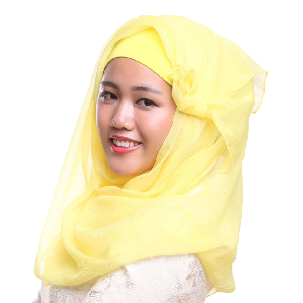 Women Muslim Islamic Long Full Cover Hijab Turban Head Scarves Wraps Shawls Hat