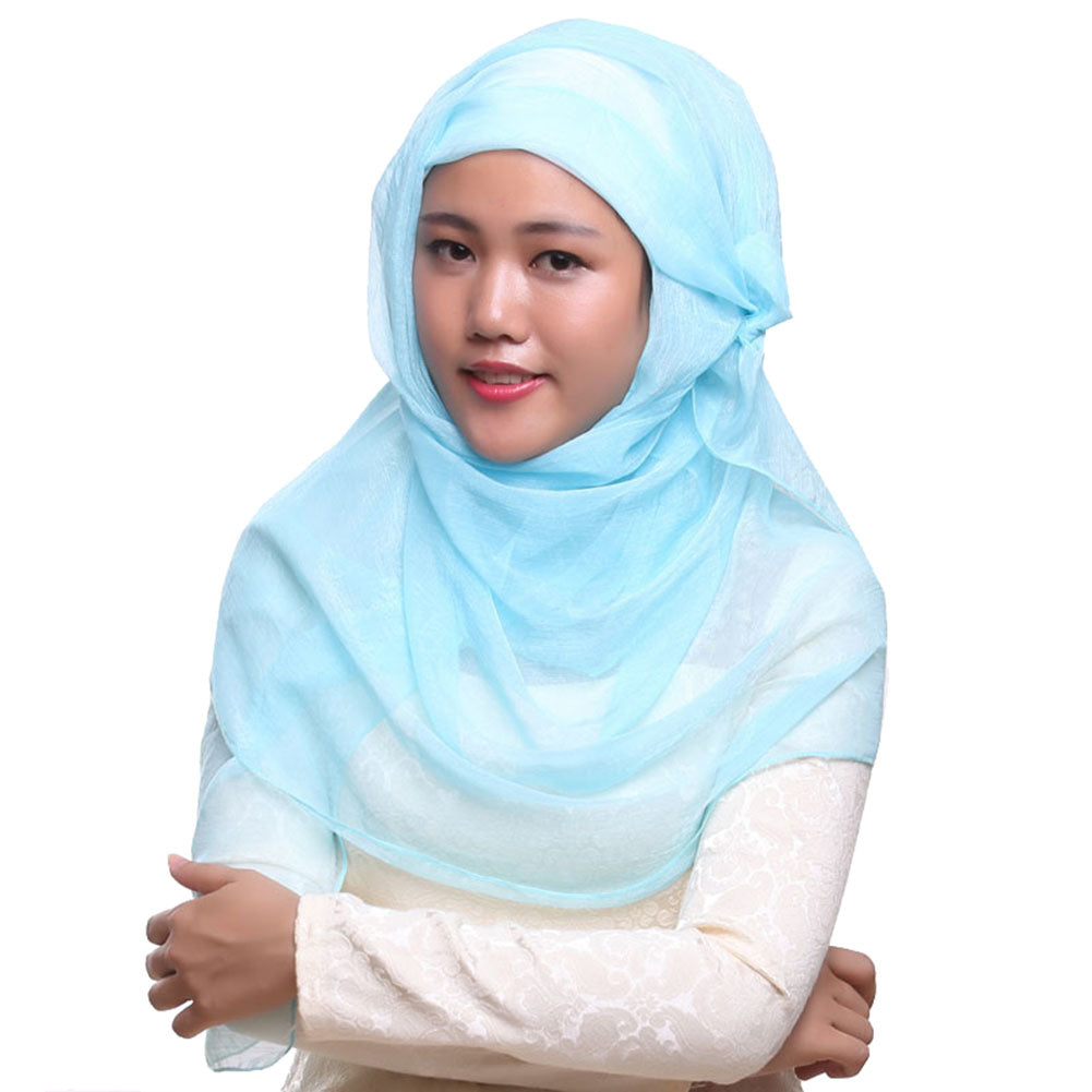 Women Muslim Islamic Long Full Cover Hijab Turban Head Scarves Wraps Shawls Hat