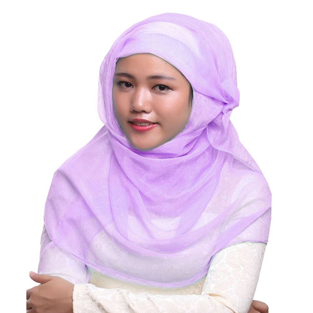 Women Muslim Islamic Long Full Cover Hijab Turban Head Scarves Wraps Shawls Hat