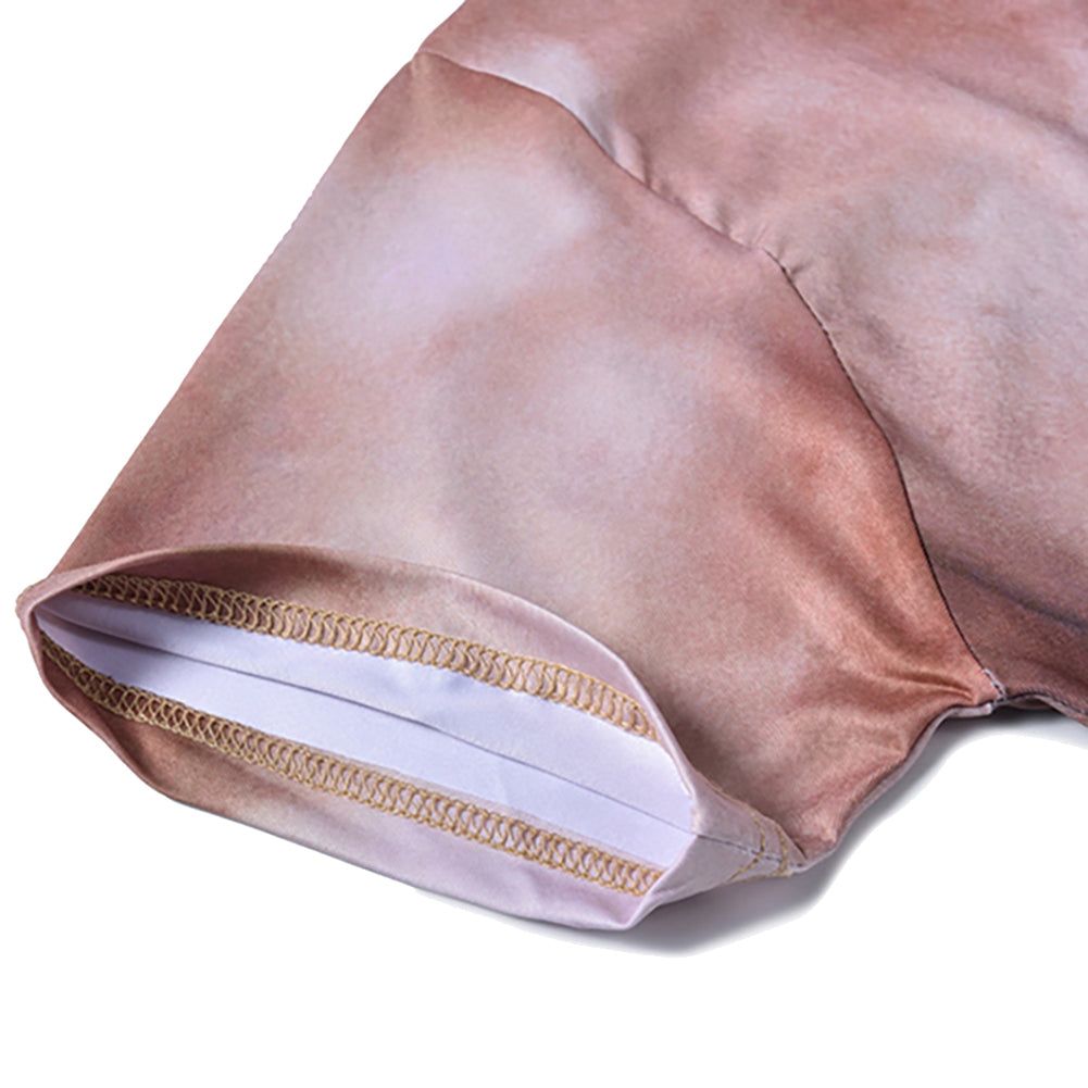 Funny 3D Muscle Print Summer Men's T-Shirt Short Sleeve Round Neck Tee Top