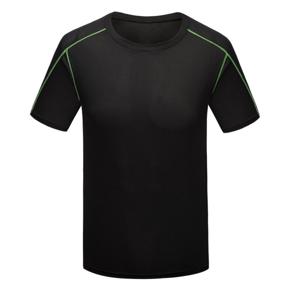 Quick Drying Breathable Sports Men Outdoors Gym Cotton Summer Top Tee T-shirt