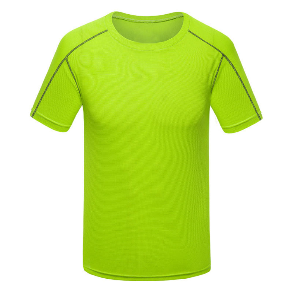 Quick Drying Breathable Sports Men Outdoors Gym Cotton Summer Top Tee T-shirt