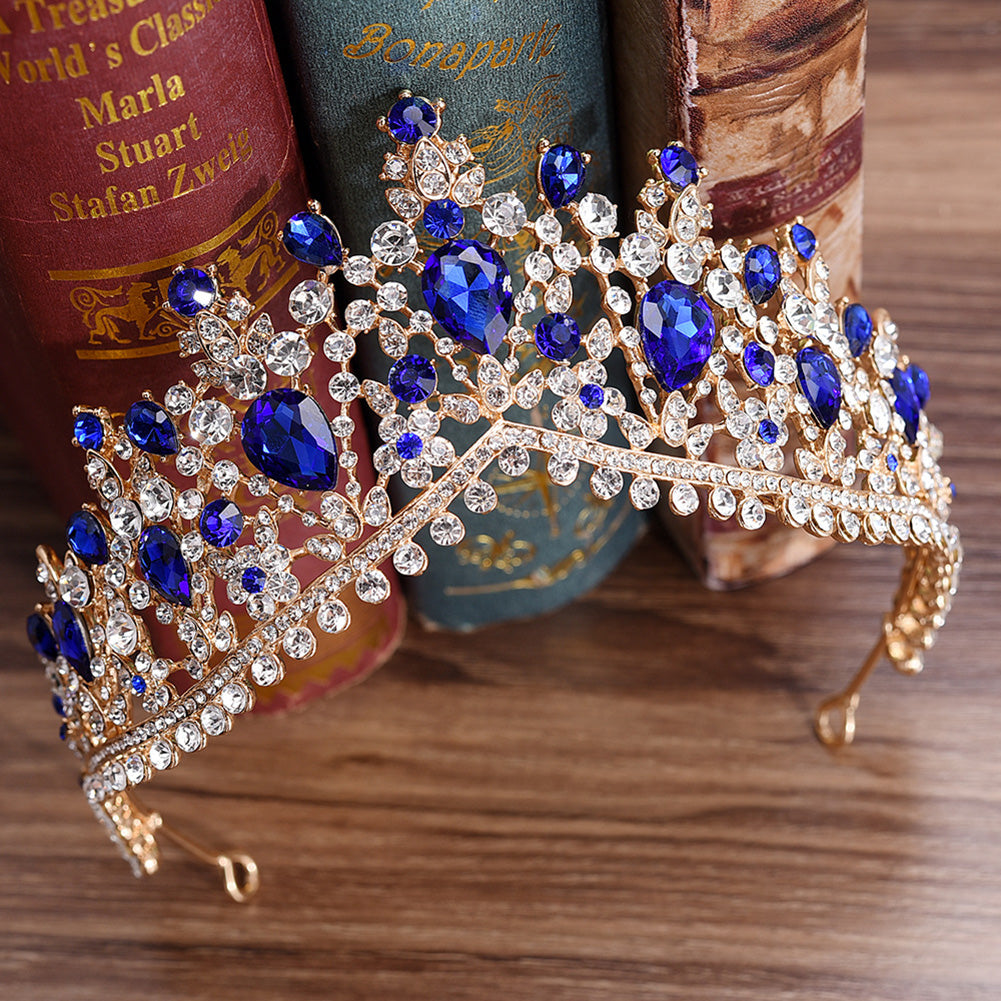 Wedding Bridal Tiara Wedding Hair Accessories Shining Rhinestones Crown Headband