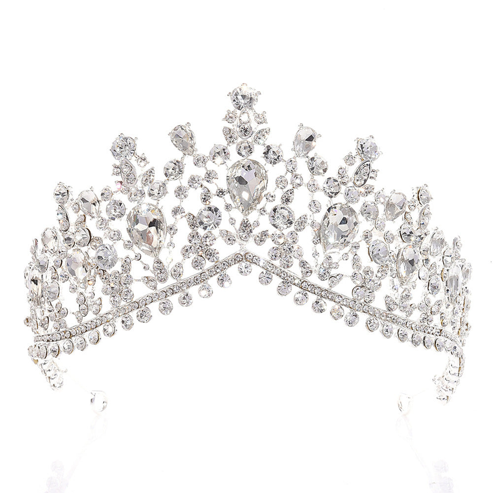 Wedding Bridal Tiara Wedding Hair Accessories Shining Rhinestones Crown Headband