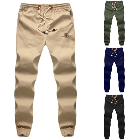 Men Casual Sport Pants Training Baggy Loose Jogging Slim Trousers Fashion Gift