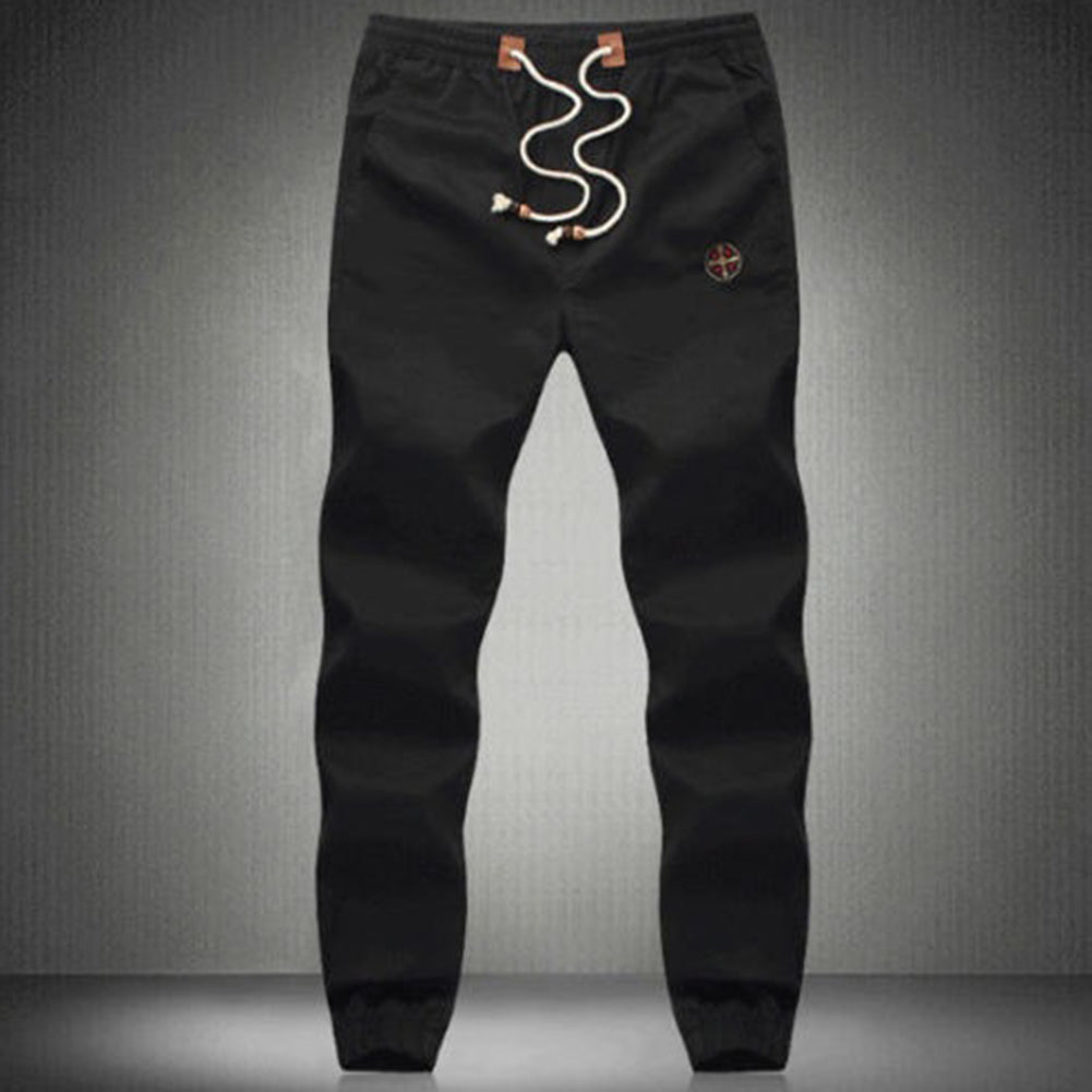 Men Casual Sport Pants Training Baggy Loose Jogging Slim Trousers Fashion Gift