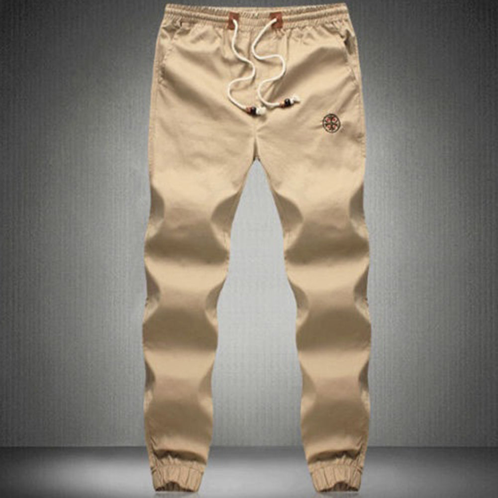 Men Casual Sport Pants Training Baggy Loose Jogging Slim Trousers Fashion Gift