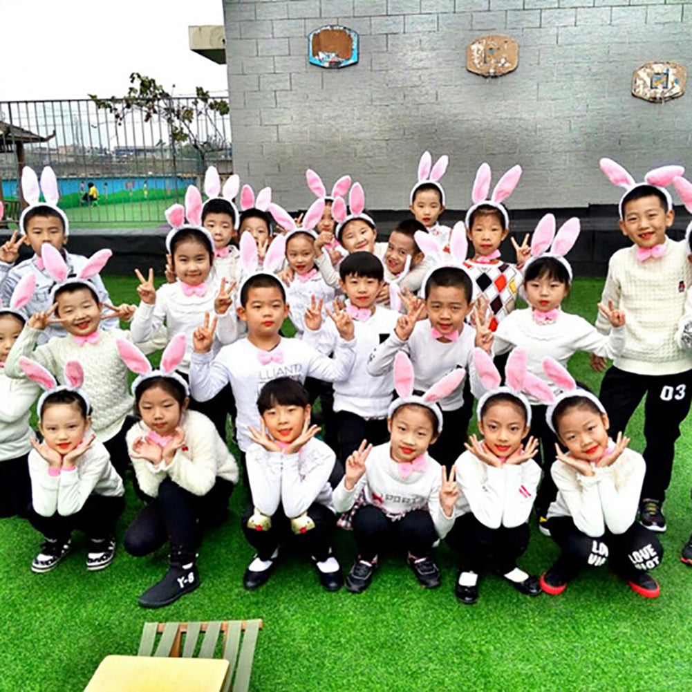 Rabbit Ear Light Hair Hoop Party Birthday Decoration Headwear Photo Prop Gift