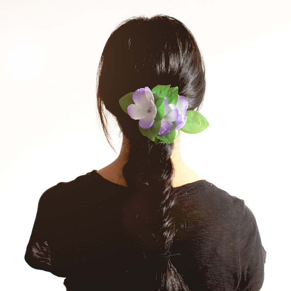 Sweet Flower Leaves Fashion Women Hairclip Hairpin Barrette Hair Clip Accessory