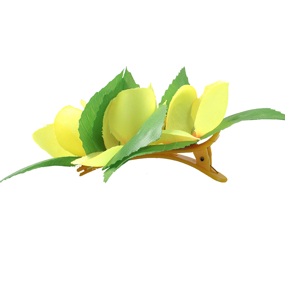 Sweet Flower Leaves Fashion Women Hairclip Hairpin Barrette Hair Clip Accessory