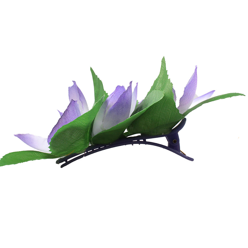 Sweet Flower Leaves Fashion Women Hairclip Hairpin Barrette Hair Clip Accessory