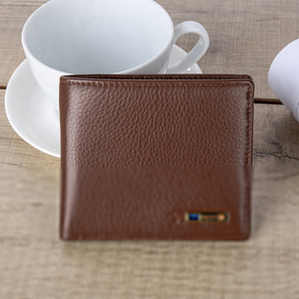 Fashion Men Smart Faux Leather Bluetooth Wallet Anti-lost GPS Finder Purse Gift