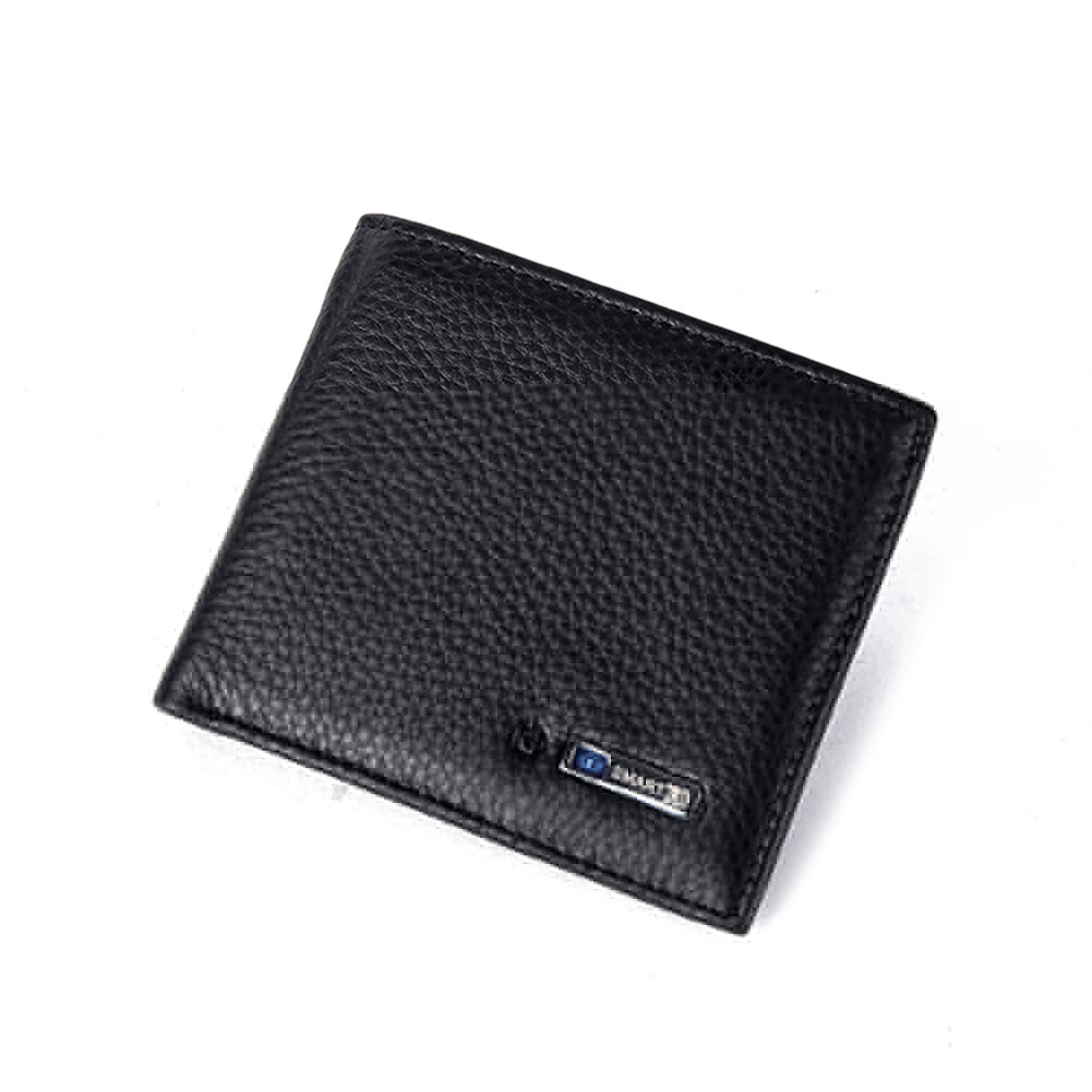Fashion Men Smart Faux Leather Bluetooth Wallet Anti-lost GPS Finder Purse Gift